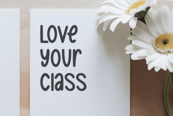 Brilliant Teacher Font - Preview 4