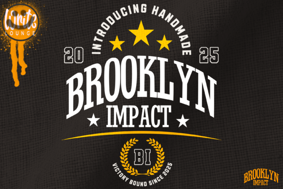 Brooklyn Impact Font - Preview 3
