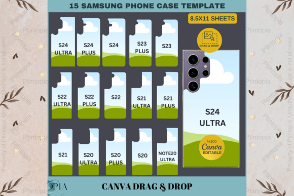 Canva Phone Case SVG 287