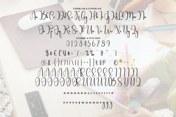 Coloring Book Font - Preview 6