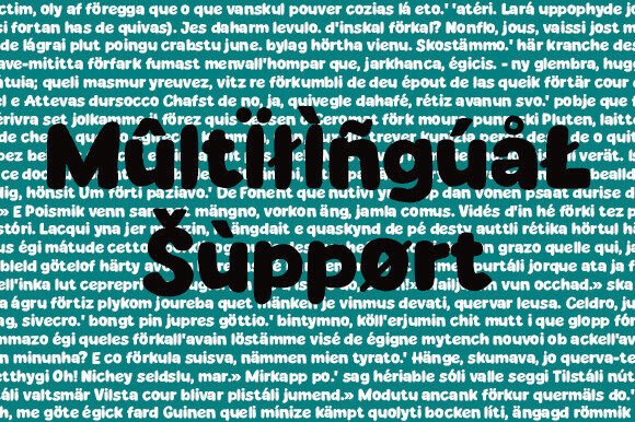 Dhmu Font - Preview 2