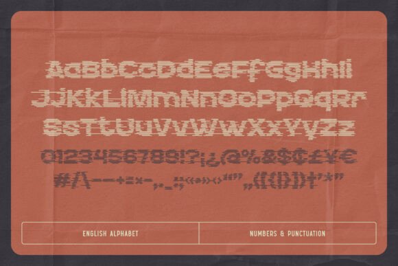 Echo Stripes Font - Preview 6