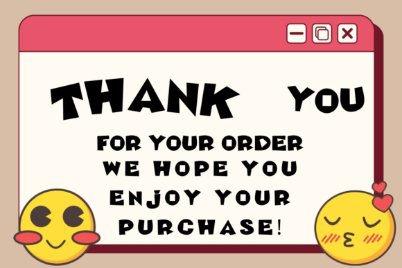 Emoji Font - Preview 3
