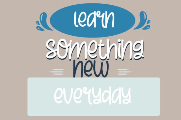 Eskimo Kiss Font PNG with transparent background - Preview 5