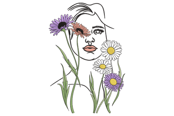 Floral Face