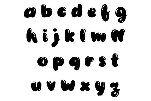 Fluffy Moji Font - Preview 2