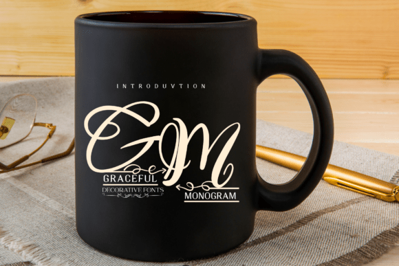 Graceful Monogram Font - Preview 3