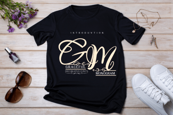 Graceful Monogram Font - Preview 4