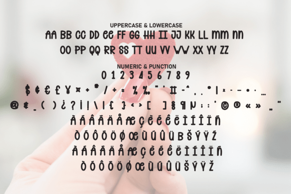 Heart Font - Preview 6