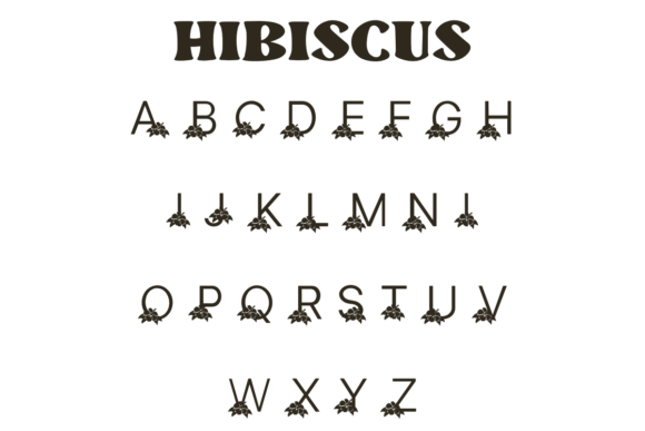 Hibiscus Font - Preview 1