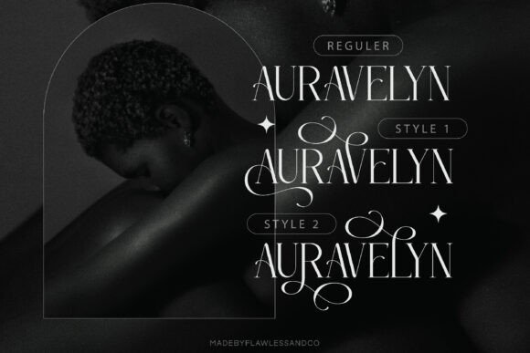 Honorveil Font PNG with transparent background - Preview 6