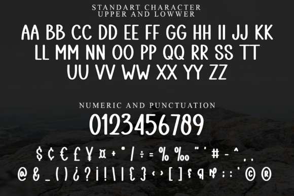 Hours Party Font PNG with transparent background - Preview 4