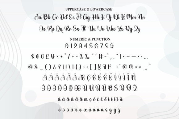 Indesign Font PNG with transparent background - Preview 6