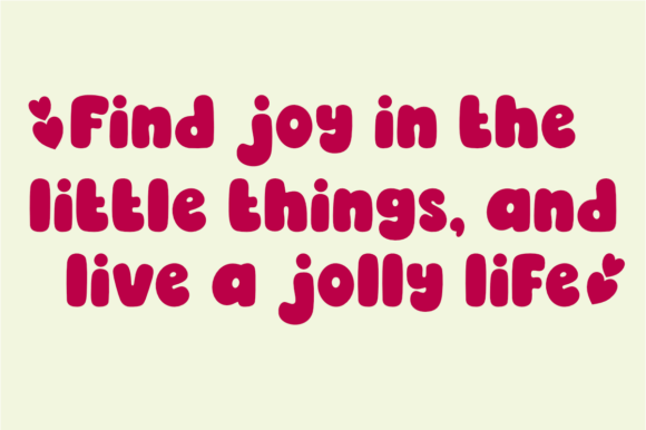 Jolly Funk Font PNG with transparent background - Preview 1