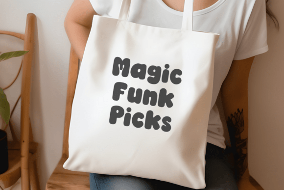 Jolly Funk Font PNG with transparent background - Preview 4
