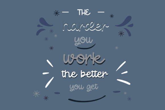 Krabapple Font PNG with transparent background - Preview 2