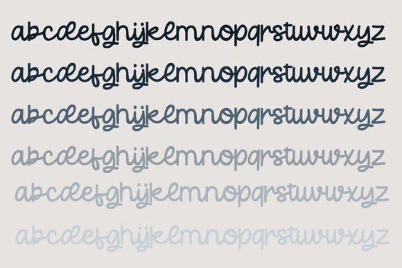 Krabapple Font PNG with transparent background - Preview 4