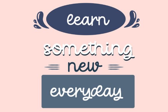 Krabapple Font PNG with transparent background - Preview 5