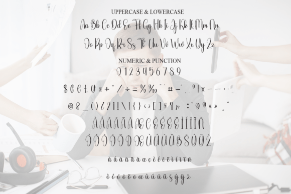 Overting Font PNG with transparent background - Preview 6
