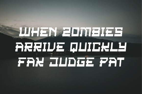 Ryasko Font PNG with transparent background - Preview 3