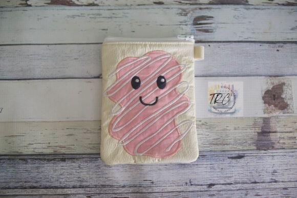 Toaster Pastry Zipper Bag ITH