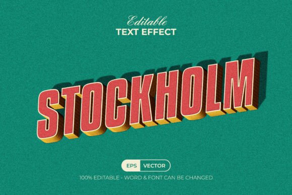 3D Text Effect Vintage Style Graphic Layer Styles By Mockmenot