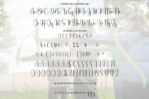 Archery Font - Preview 6
