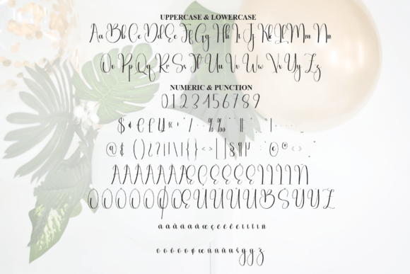 Birthday Font - Preview 6