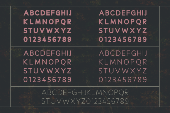 Blazoned Font - Preview 4