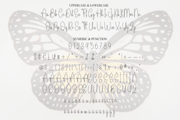 Butterfly Font - Preview 6