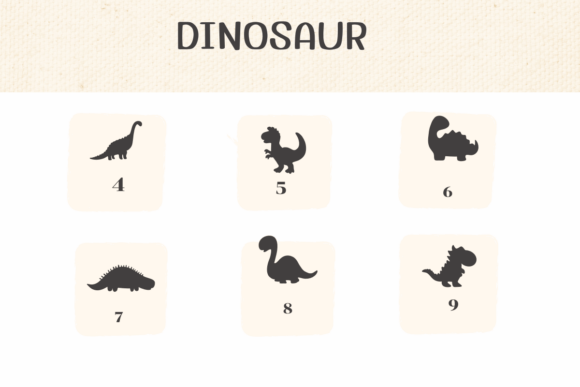 Dinosaur Font - Preview 3