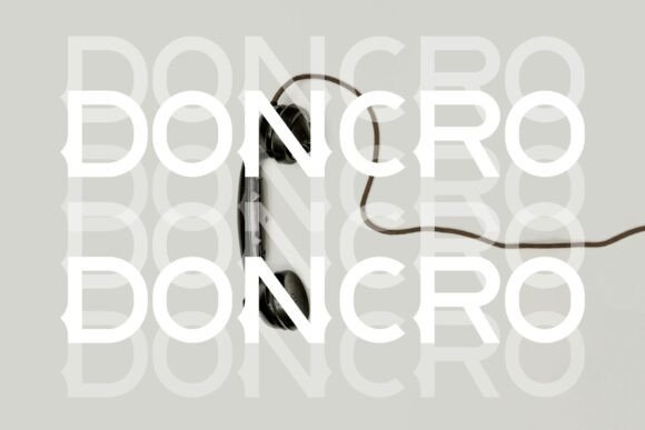 Doncro Font - Preview 2