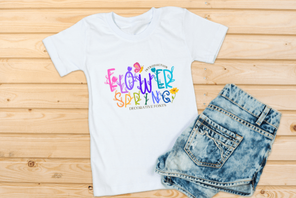 Flower Spring Font - Preview 3