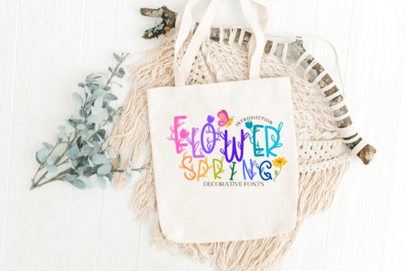 Flower Spring Font - Preview 5