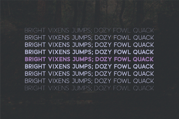 Fortnight Font - Preview 3