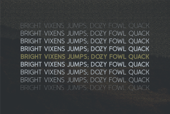 Gloaming Font - Preview 3
