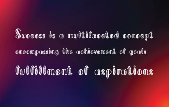 Horsinghar Font PNG with transparent background - Preview 1