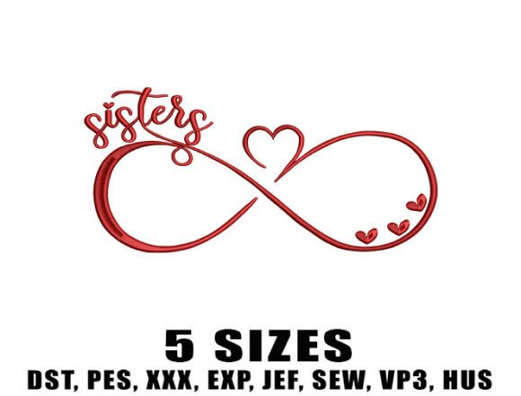 Infinity Symbol Sister Love