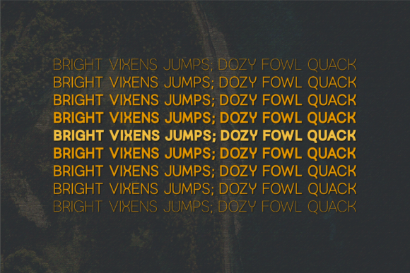 Korplex Font PNG with transparent background - Preview 3