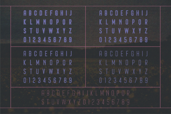 Luxnoleg Font PNG with transparent background - Preview 4