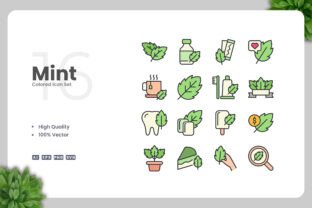 Mint Colored Icons Graphic by upnowgraphic · Creative Fabrica