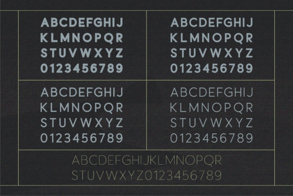 Munificence Font PNG with transparent background - Preview 4