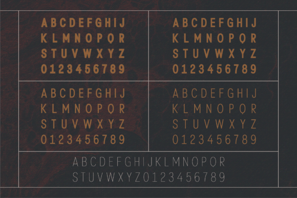 Nyctophilia Font PNG with transparent background - Preview 4