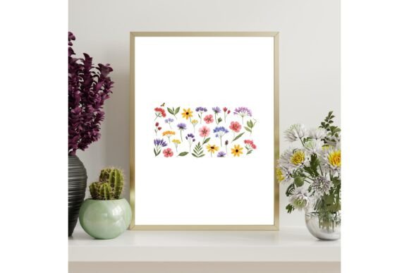 Pennsylvania Floral Map Printable