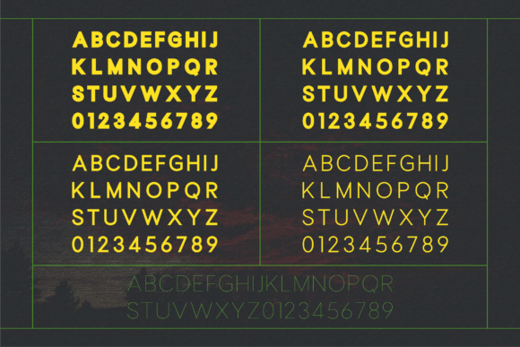 Semblance Font PNG with transparent background - Preview 4