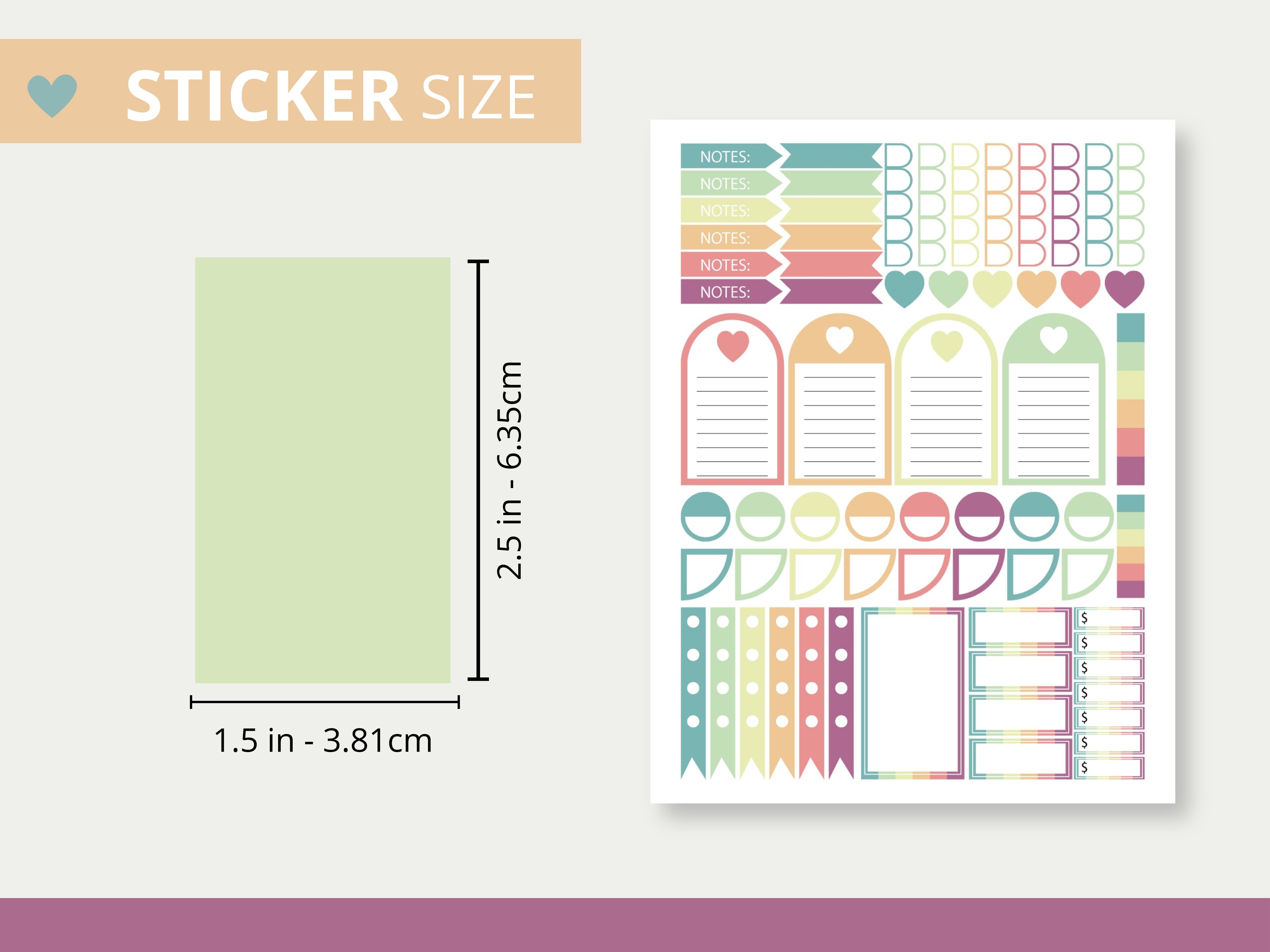 Soft Classic Happy Planner Stickers - photo 4