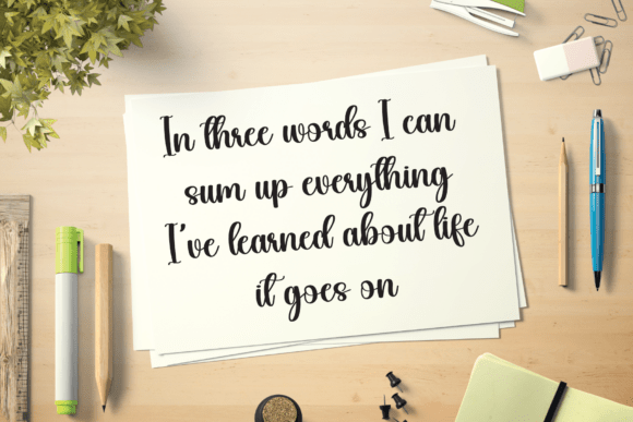 Autism Font - Preview 2