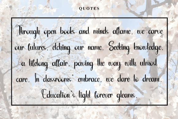 Autism Font - Preview 5
