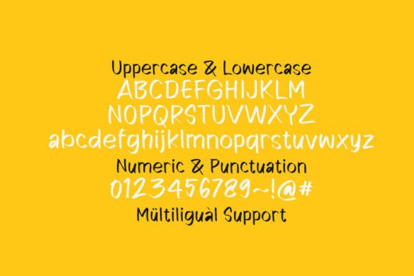 Banana Cream Font - Preview 3