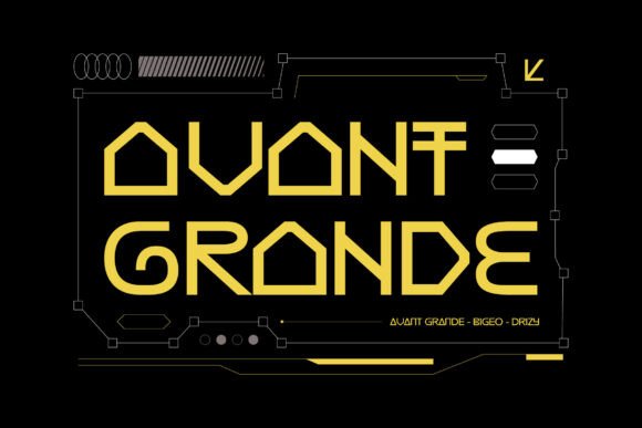 Bigeo Font - Preview 1